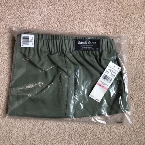 Alfred Dunner Aloe Pant Tuscan Sunset Size 10 - Picture 3 of 15